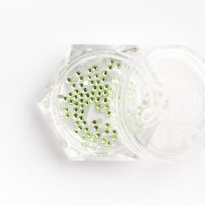 Стразы стеклянные Light Green SS3 (1,3 мм) 100 штук