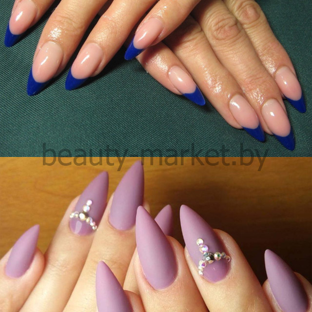 наращивание ногтей гелем 2019 2020