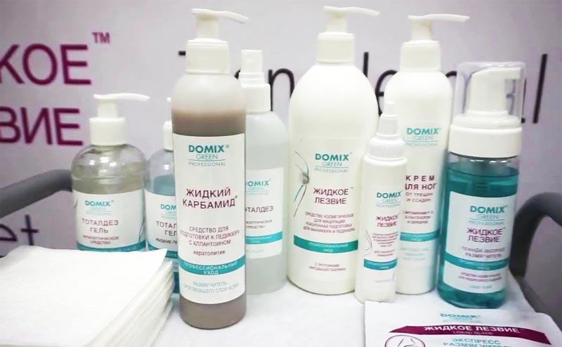 Кератолитики и другие материалы для ногтей