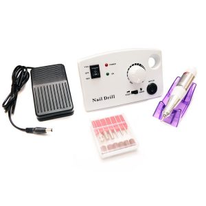 Аппарат(фрезер) для маникюра и педикюра 45000 ОБОРОТОВ 65W, ZS-602,(MK-205) ЦВЕТ белый,розовый