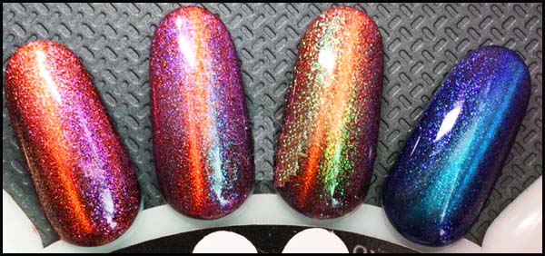 гель лаки хамелеоны фальгированные оттенки