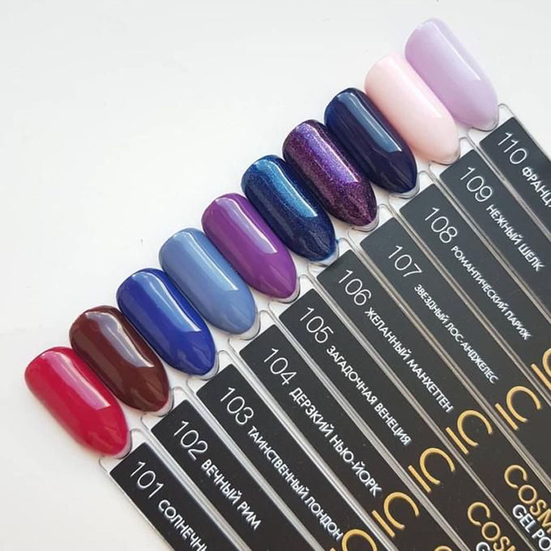 палитра лаков для ногтей