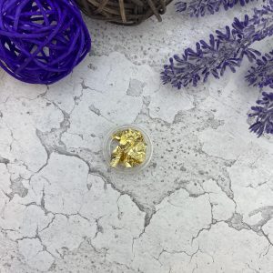 Фольга-поталь для дизайна ногтей, золото