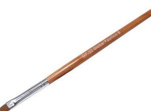 Плоская кисть для геля язычок №6