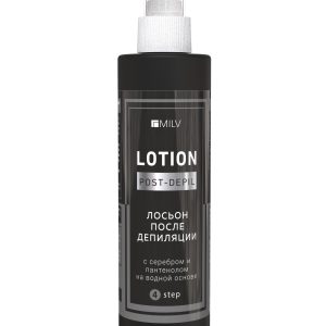 Лосьон после депиляции с серебром и пантенолом на водной основе Milv, 250мл