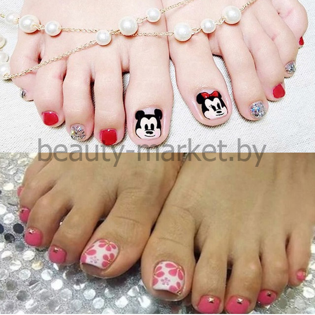 Педикюр дизайн 5