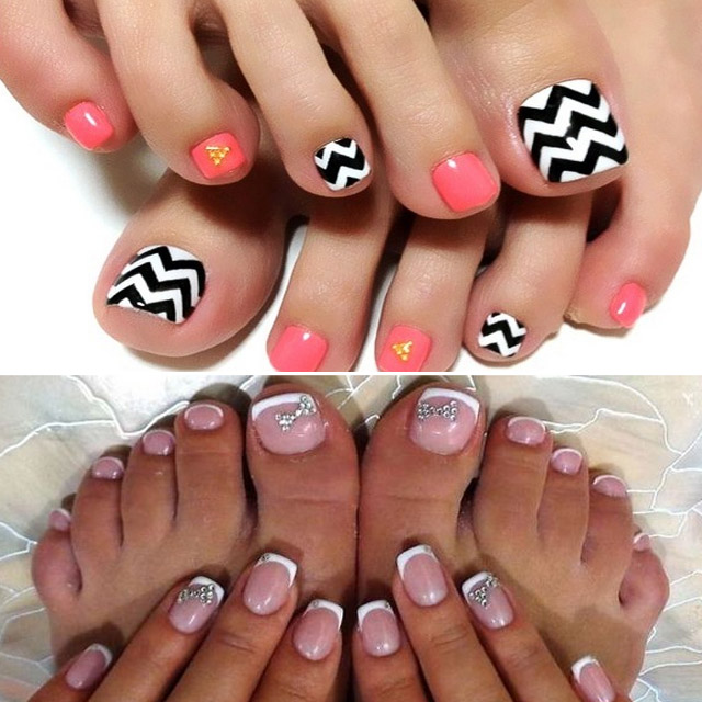 педикюр дизайн 4