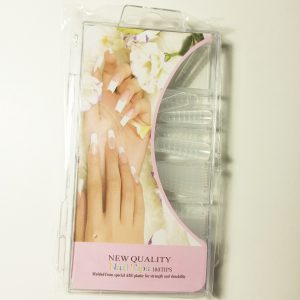 Верхние Формы для Наращивания Ногтей (упаковка 100 шт.) Натуральный Изгиб с Разметкой