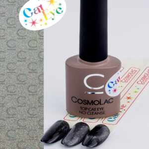 Топ без липкого слоя CosmoLac Top Cat Eye no cleanse 7,5 мл