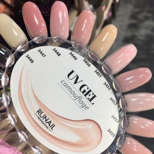 Камуфлирующий гель для ногтей RuNail 15г №3451